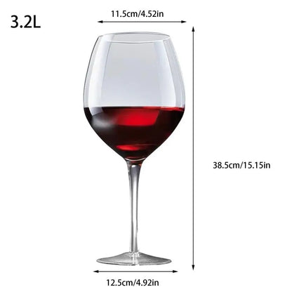 3200ml Giant Wine Glass