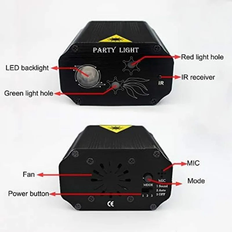 Disco Party Strobe Lights