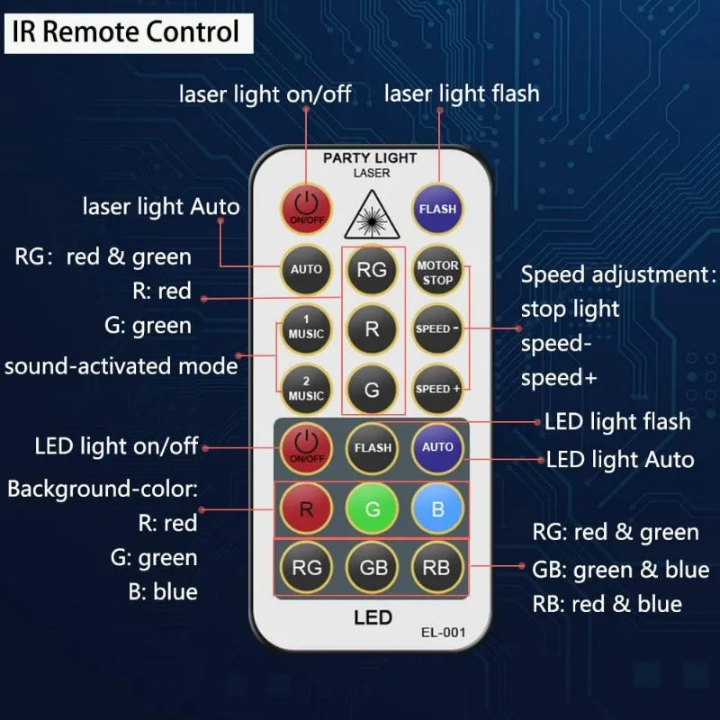 Disco Party Strobe Lights