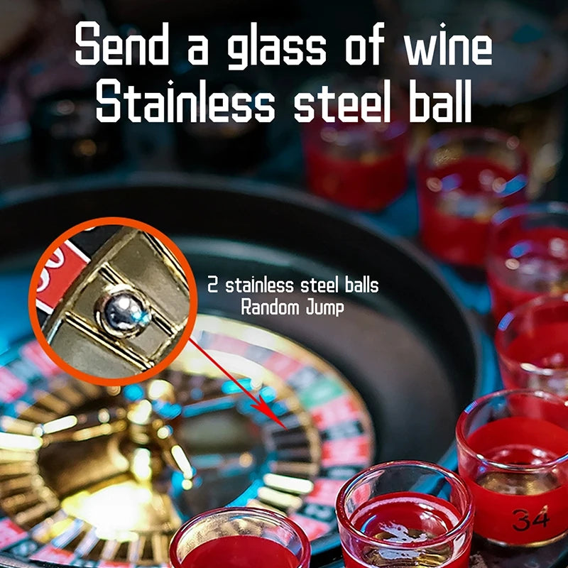 Roulette Wheel Drinking Game