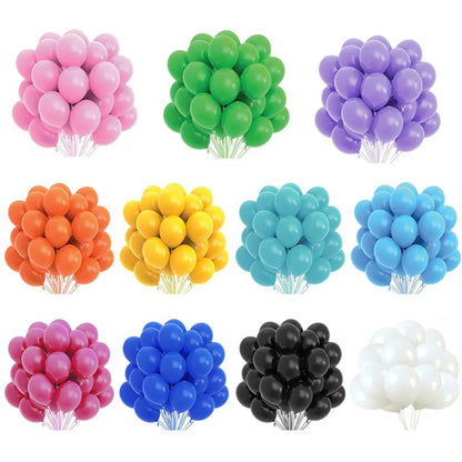 Assorted Colored Party Balloons